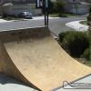 quarter pipe ramp